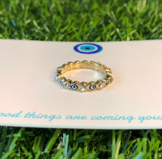 Azul Crystal Ring