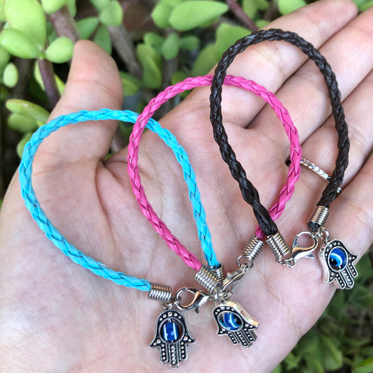 Hamsa Hand Charm Bracelets