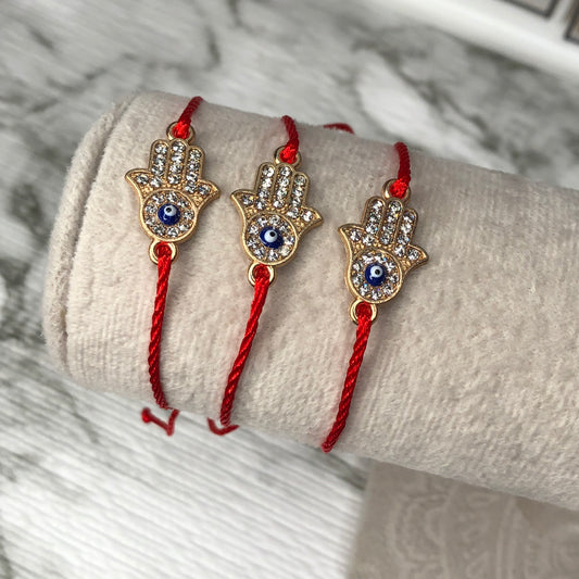 Diamond Hamsa Hand Bracelet