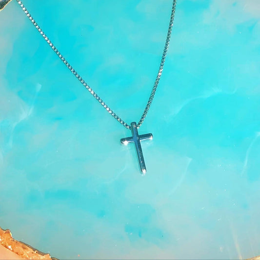 Silver Cross Necklace