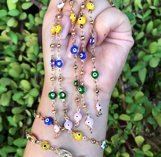 Multiple Ojitos Bracelet