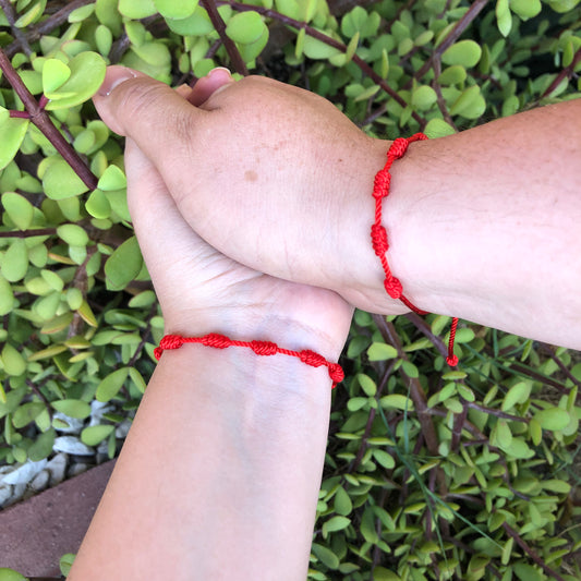 Couple’s 7 knot Bracelet Set